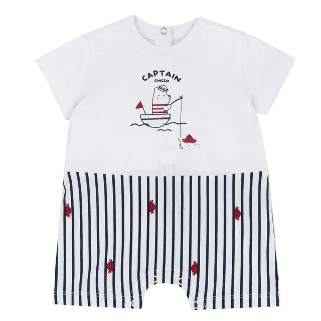Chicco pagliaccetto neonato in cotone lavabile