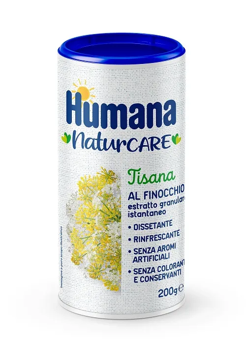 Humana tisana finocchio solubile 200 g senza glutine