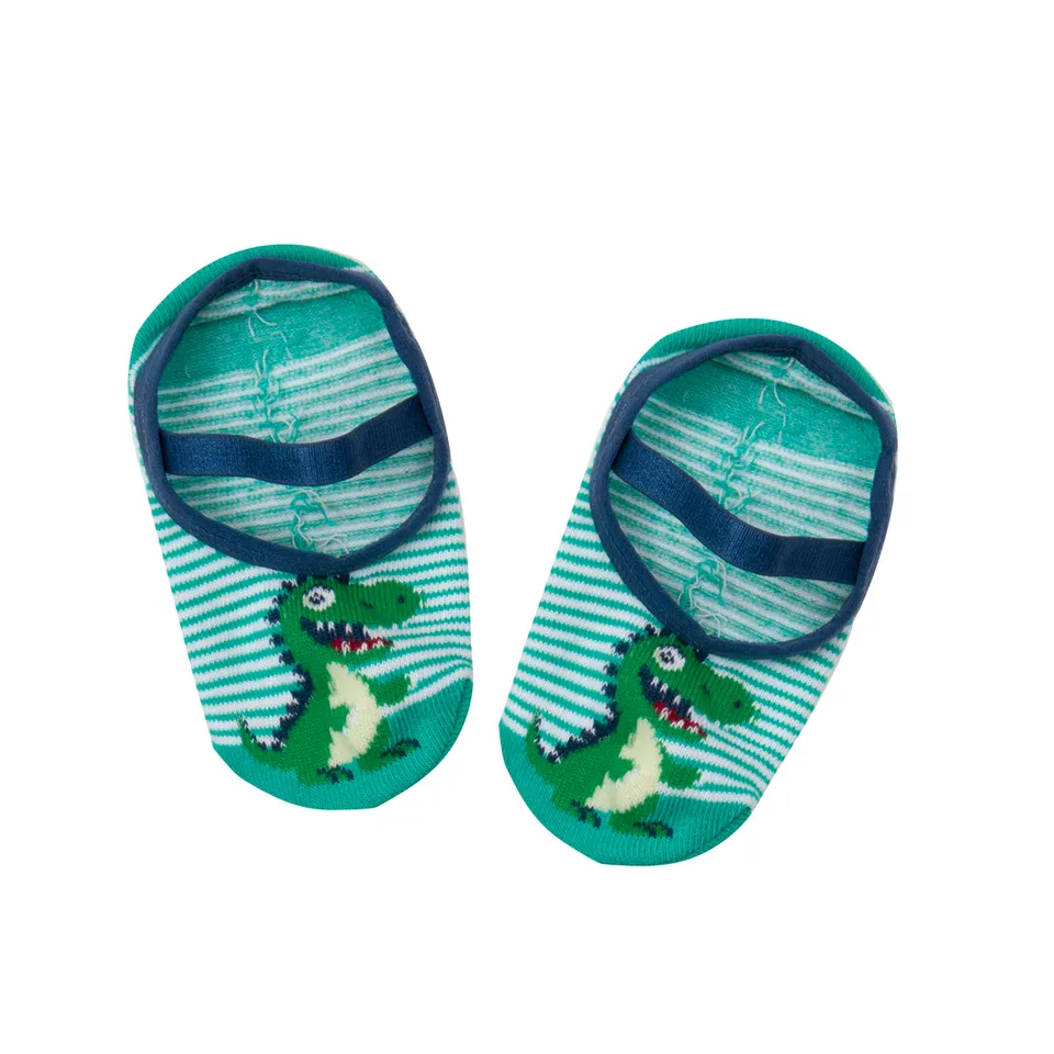 Toys Center Baby Ballerine Dino calze antiscivolo verdi bimbo