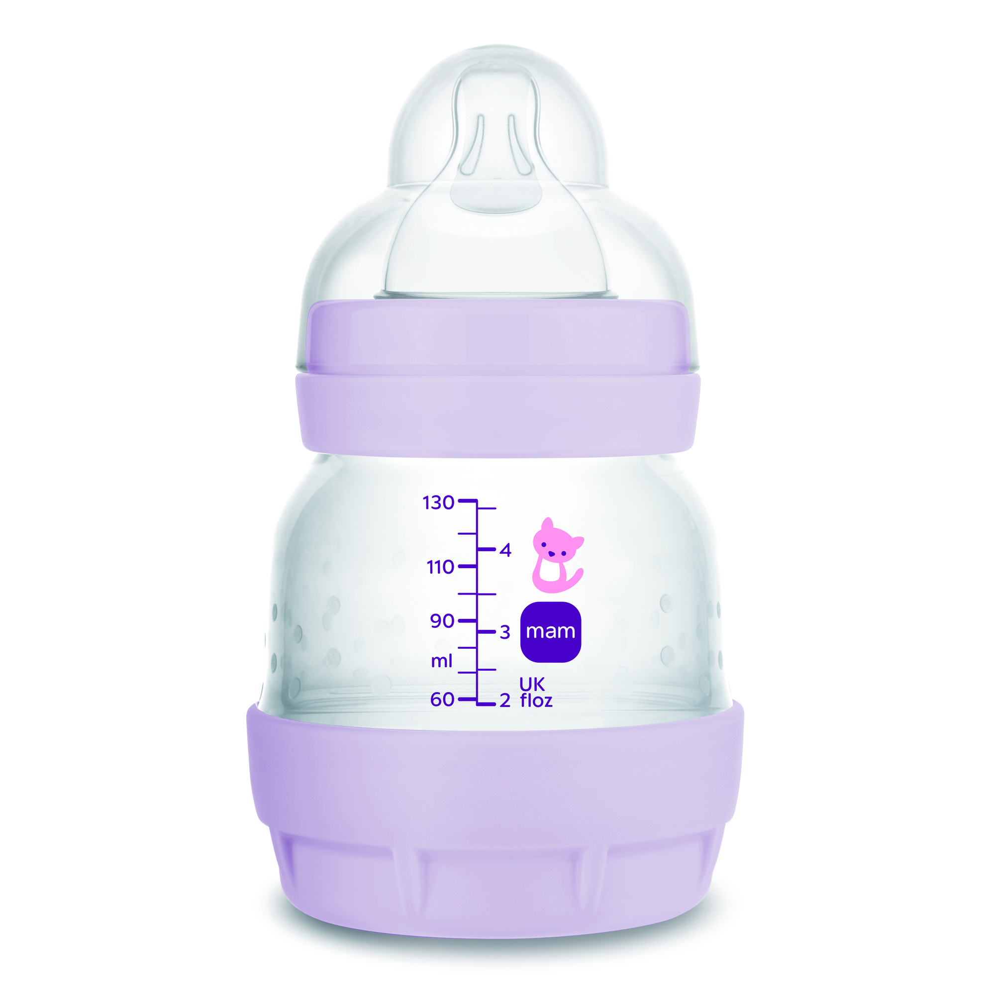 MAM Easy Start biberon anticolica 130 ml lilla