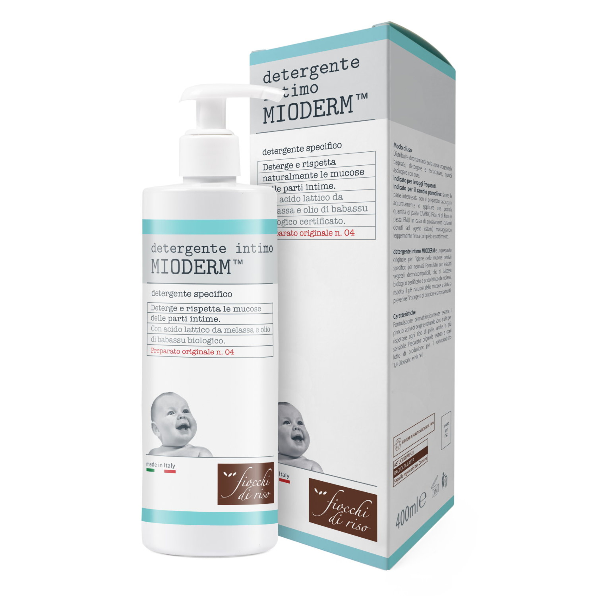 Chicco Mioderm detergente intimo 400 ml delicato