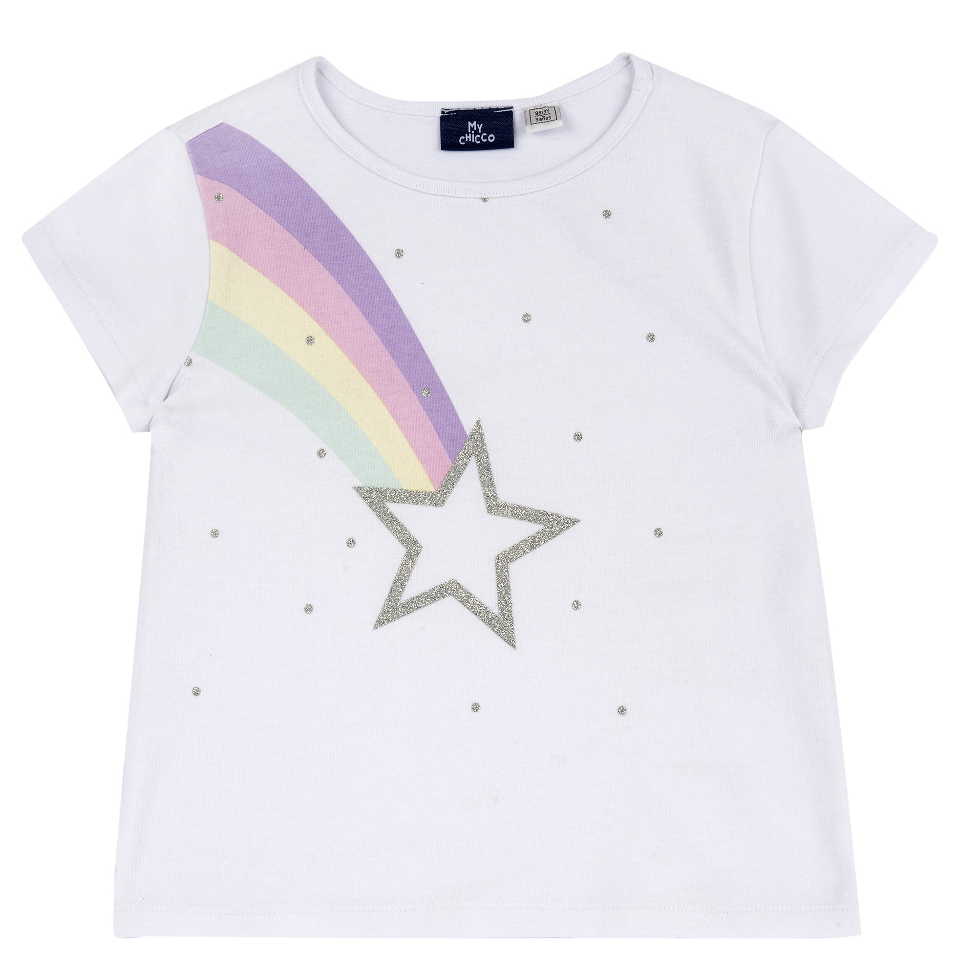 Chicco maglietta bambina maniche corte in cotone