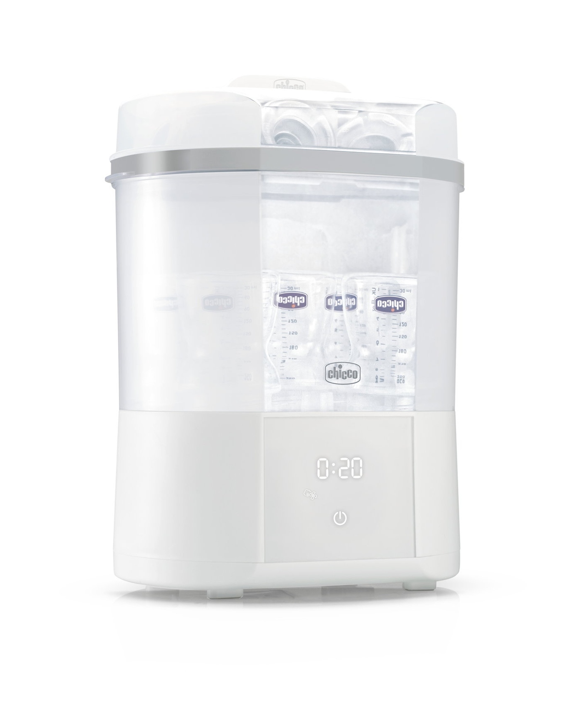 Chicco Sterilizzatore + Asciugatura sterilizzatore biberon 6 posti