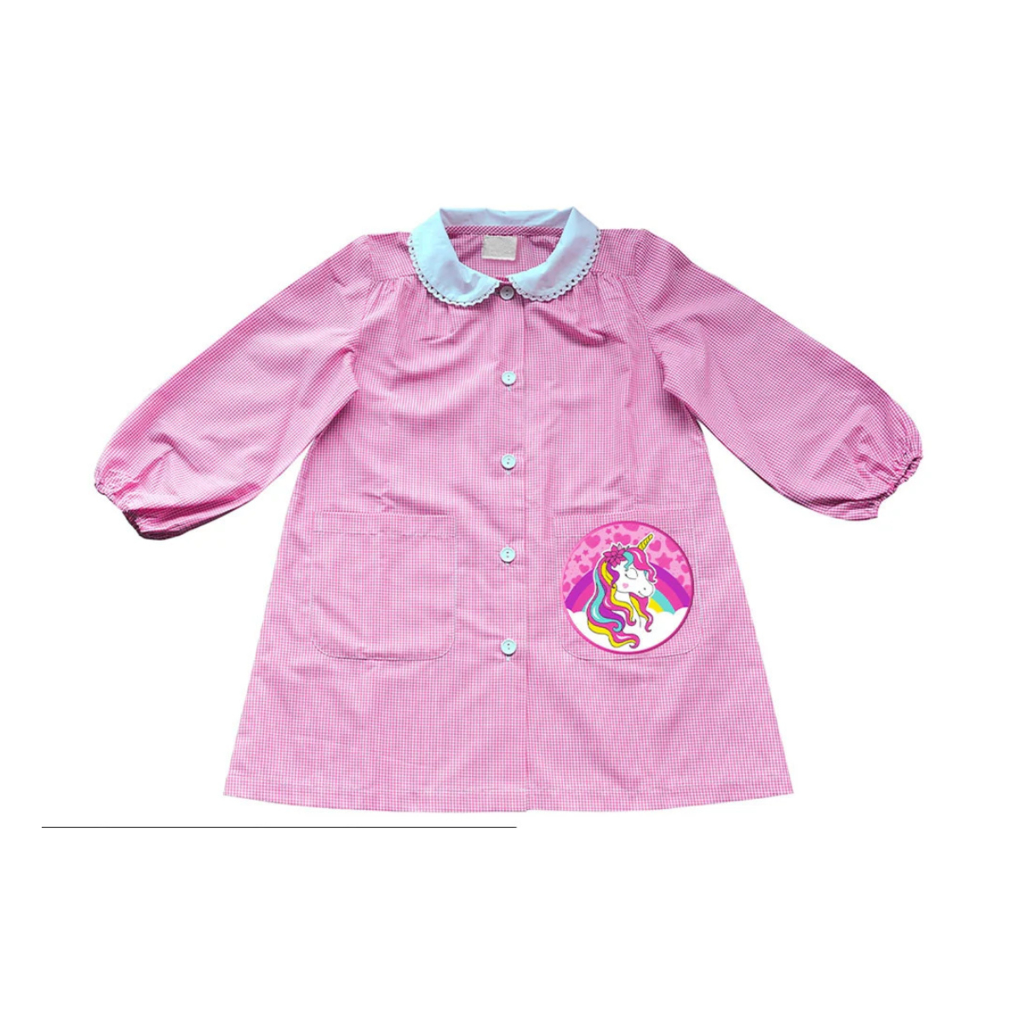 Coriex Unicorno Grembiule Asilo Rosa 2-6 Anni