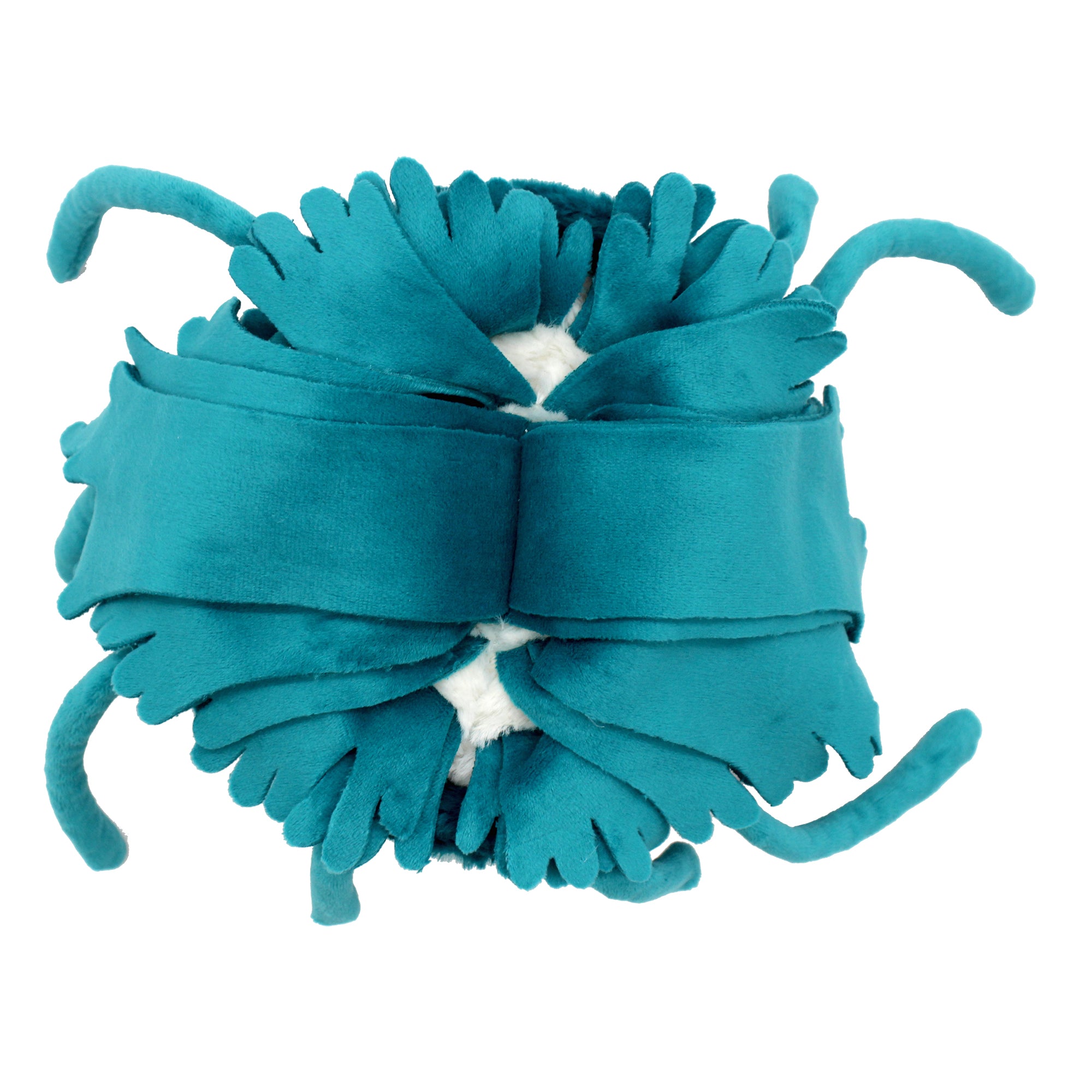 Les Déglingos Ptipotos Peluche Medusa Lilou Blu Pavone 36 cm