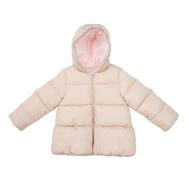 Toys Center Baby Piumino bimba cappuccio beige imbottito