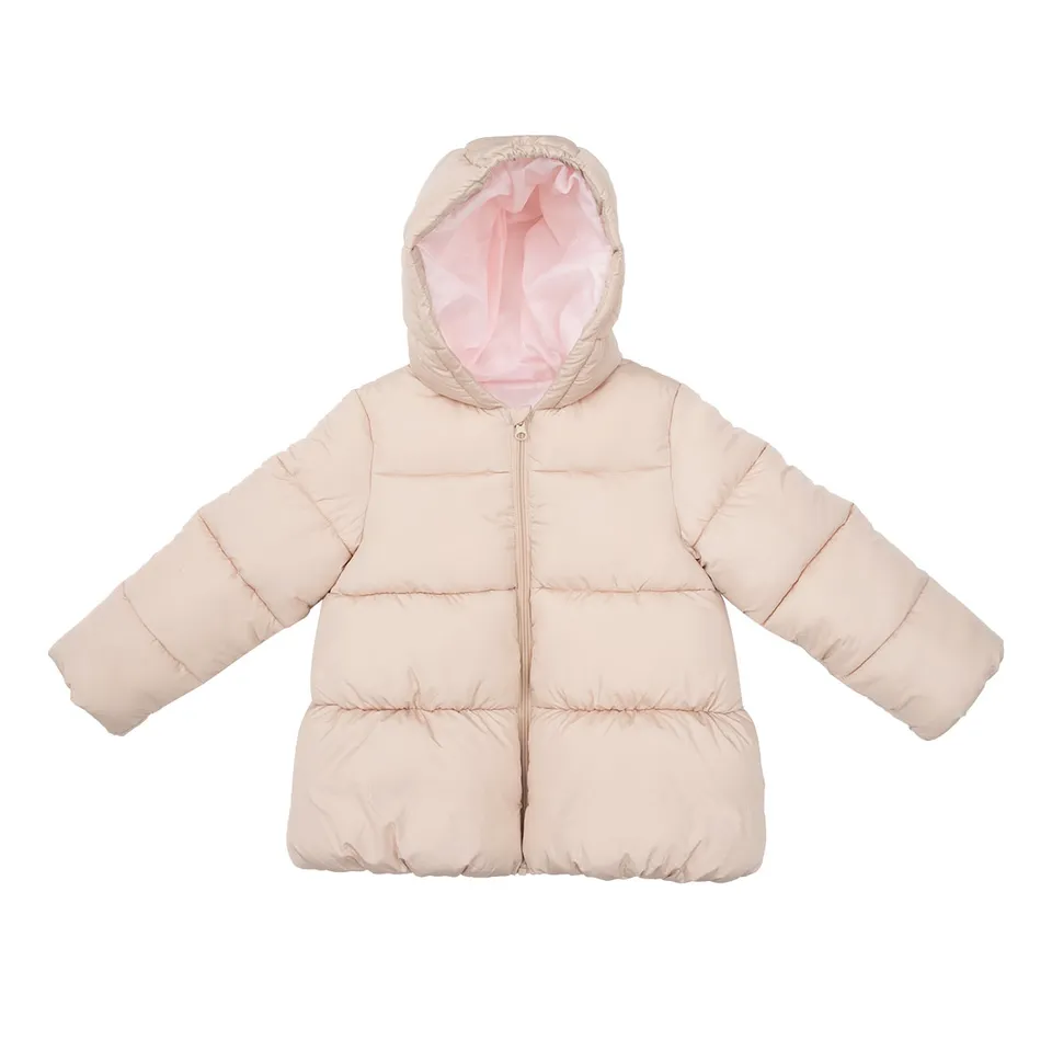 Toys Center Baby Piumino bimba cappuccio beige imbottito