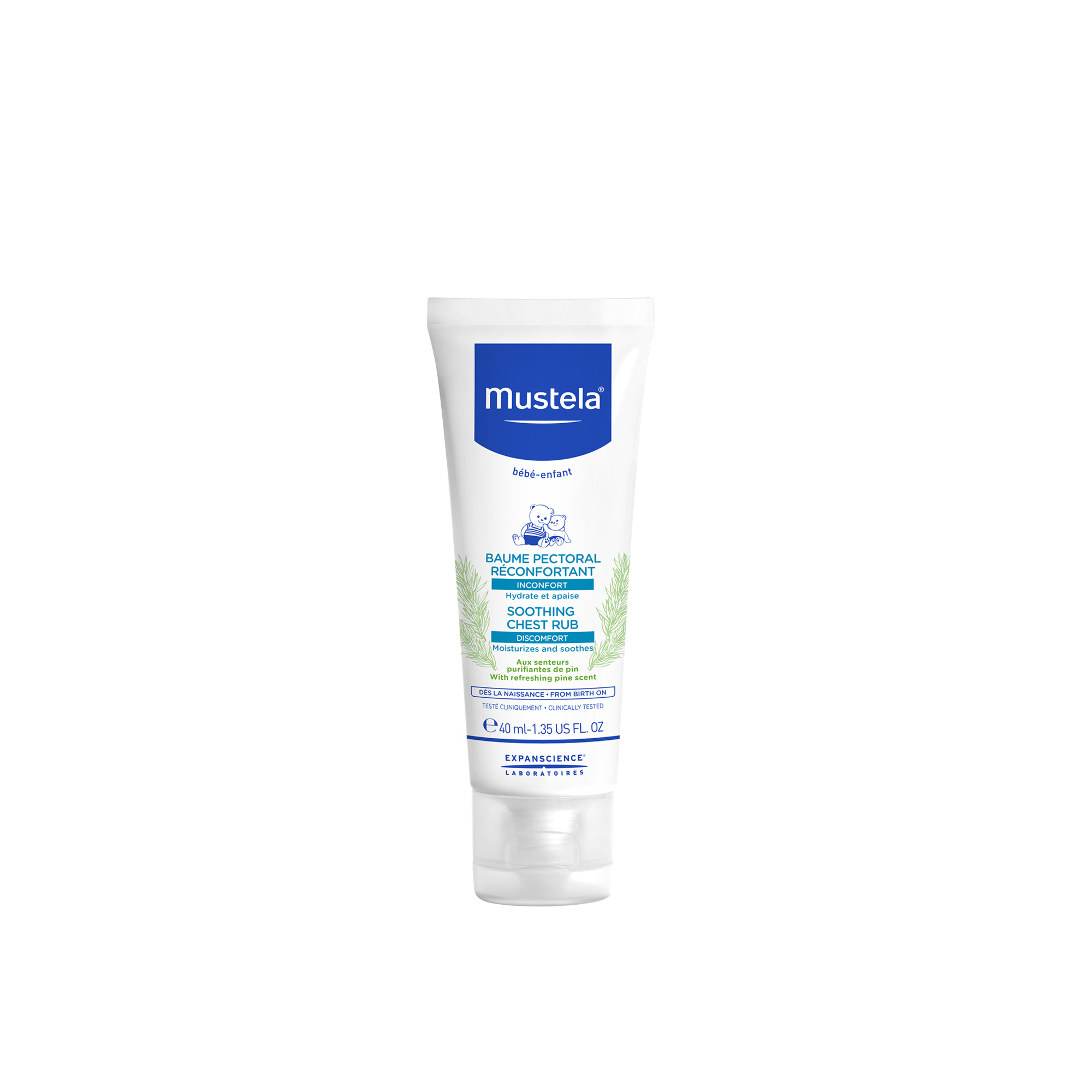 Mustela crema massaggio balsamica 40ml notte