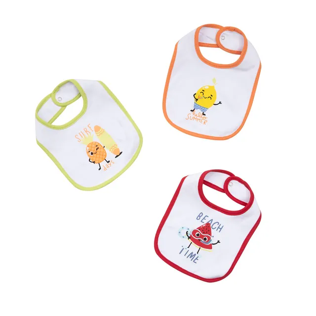 Toys Center Baby set 3 bavaglini bimbo multicolor