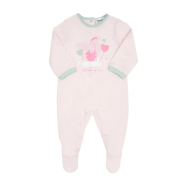 Toys Center Baby Tutina neonata rosa coniglietto con piedini