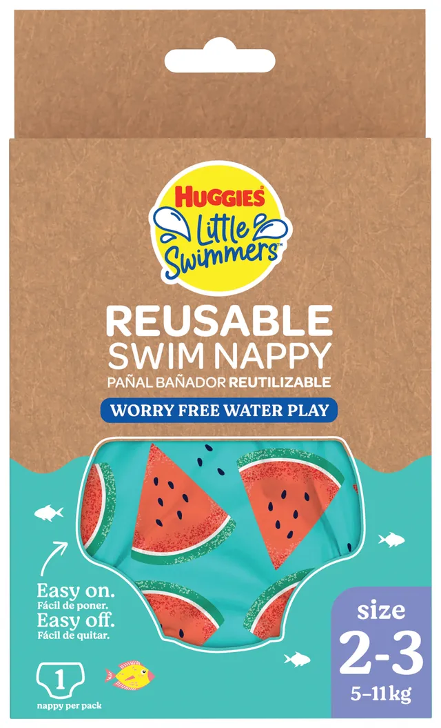 Huggies Little Swimmers Pannolino Costumino Taglia S Lavabile