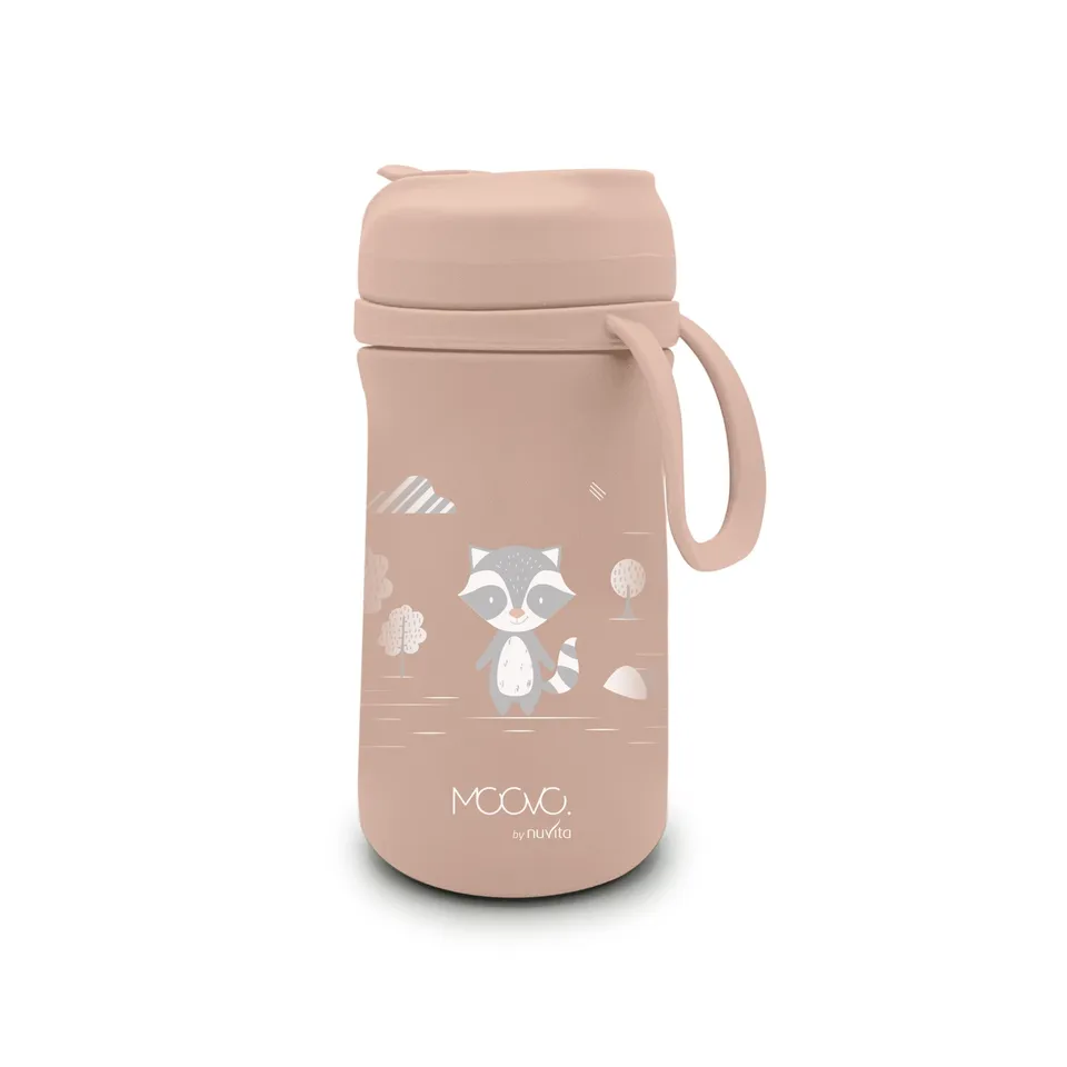 Nuvita 4440 Borraccia Termica Acciaio 350 ml English Rose