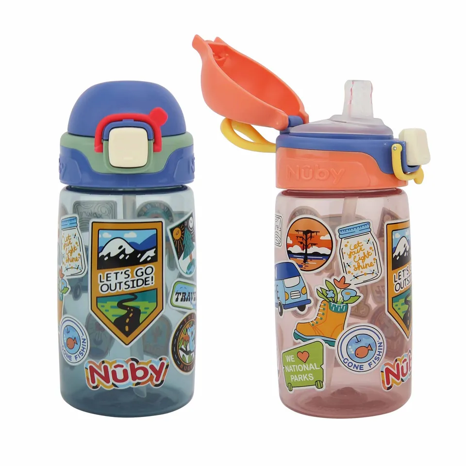 Nuby Soft Spout borraccia 415 ml silicone 4+ anni
