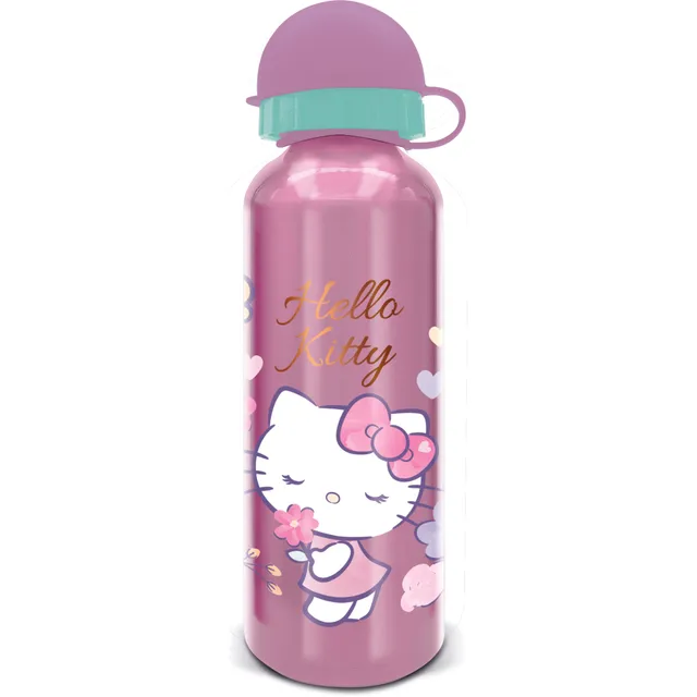 Hello Kitty Borraccia Alluminio 530 ml Rosa