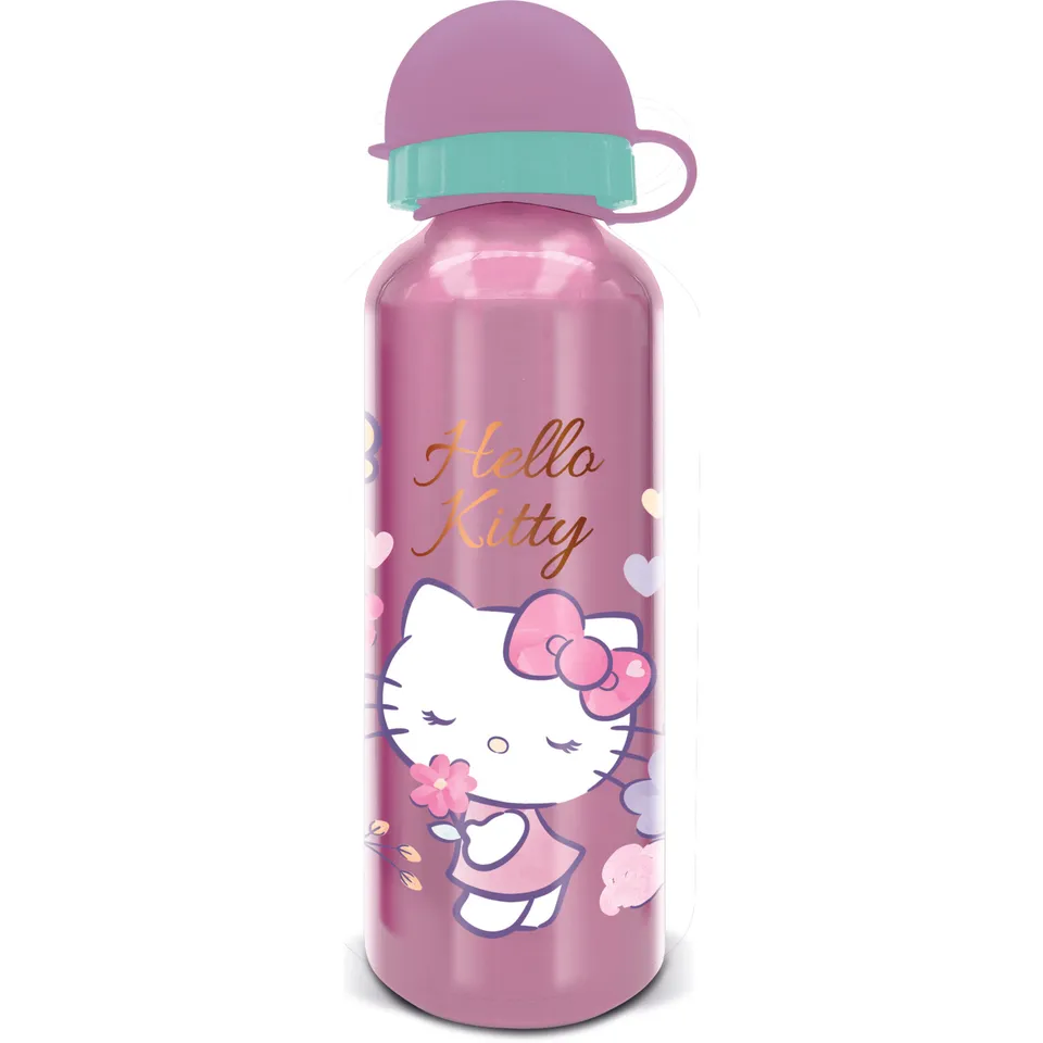 Hello Kitty Borraccia Alluminio 530 ml Rosa