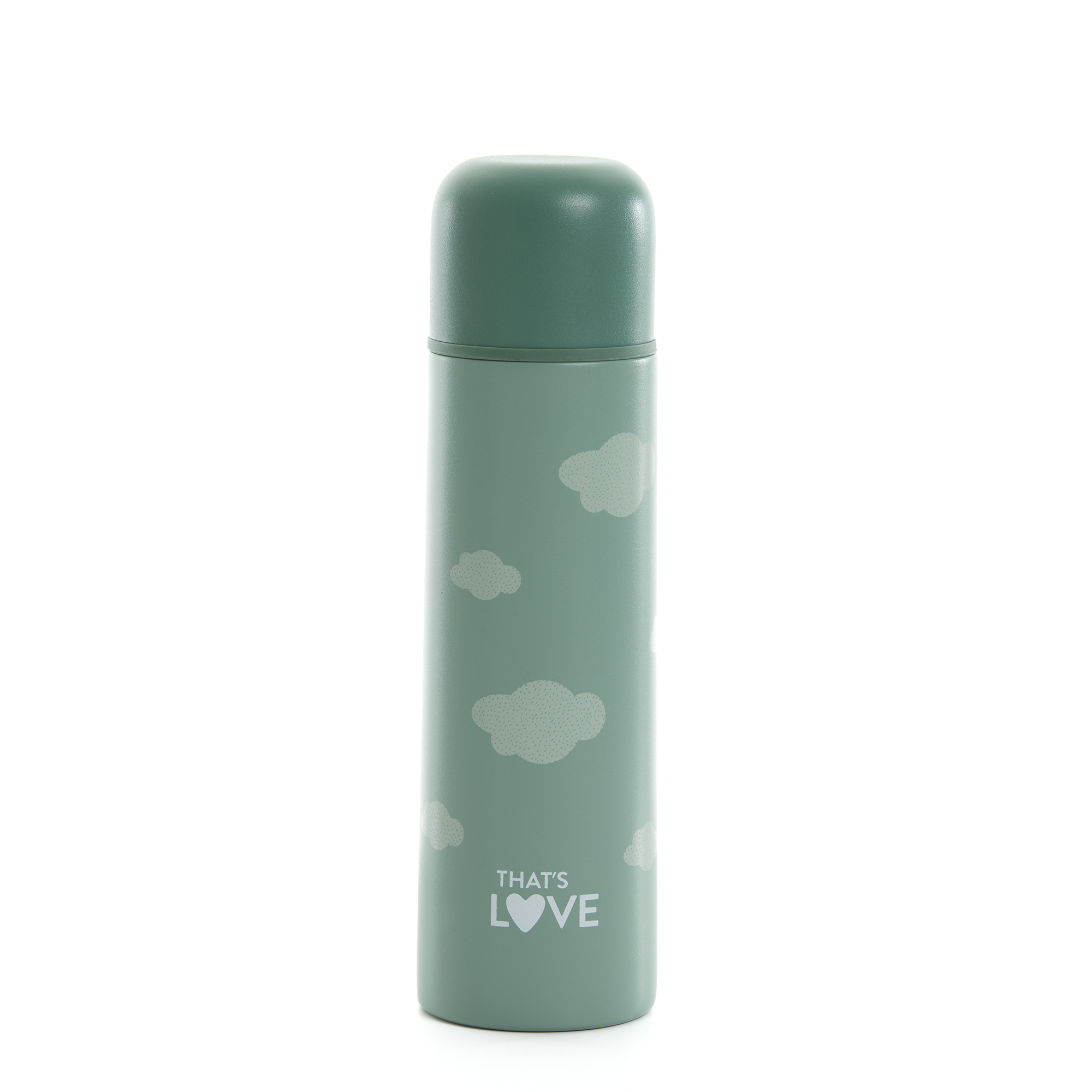 That's Love Thermos Liquidi 450 ml Verde Acciaio