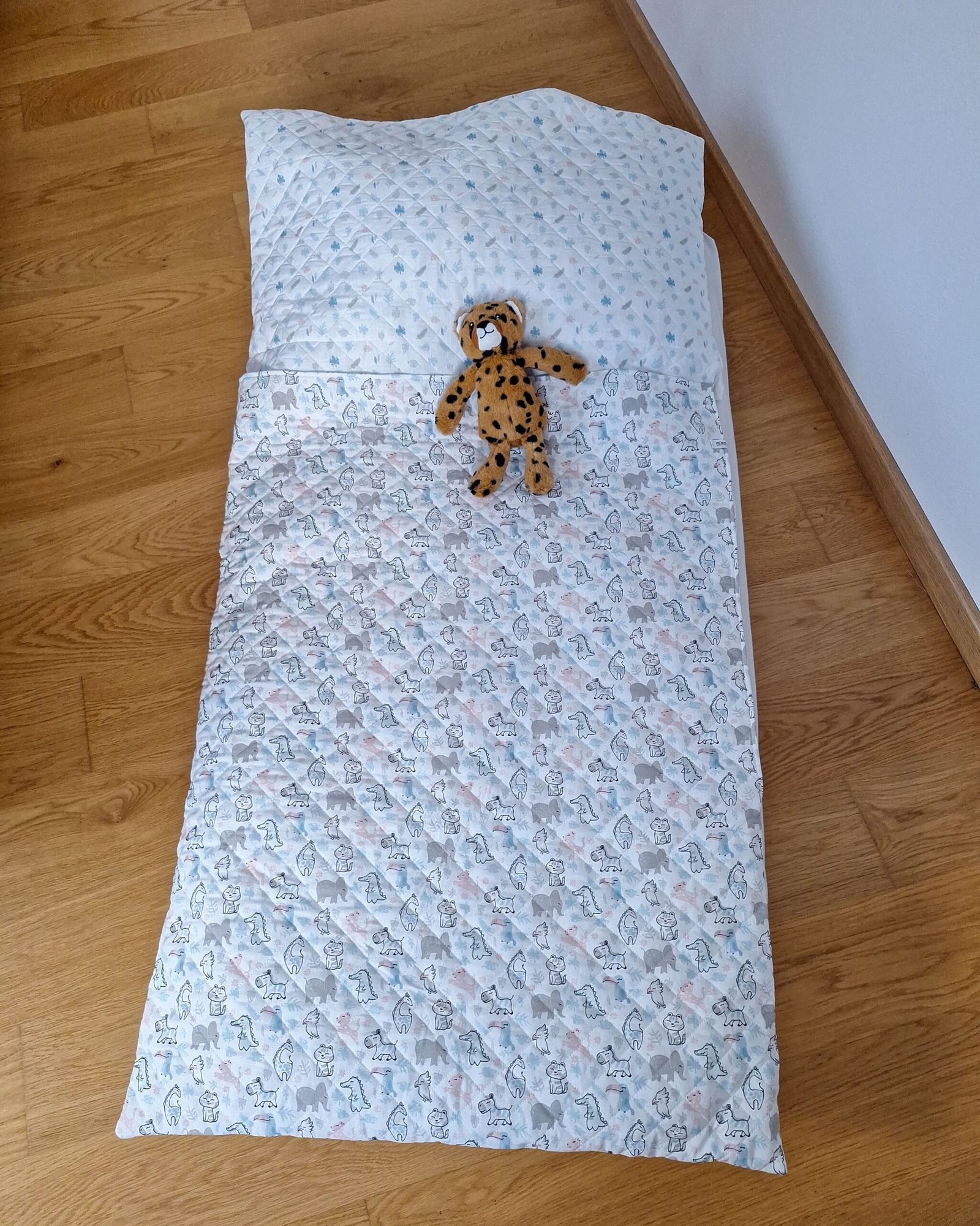 M'Amélie Creations Sacco Nanna Asilo Cotone Reversibile Brandina