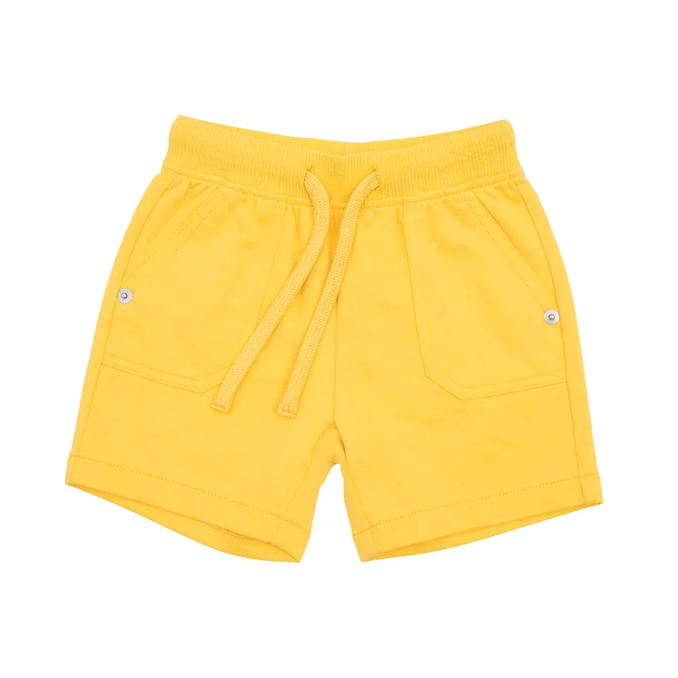 Toys Center Baby Short Bimbo Giallo con Tasche Felpato