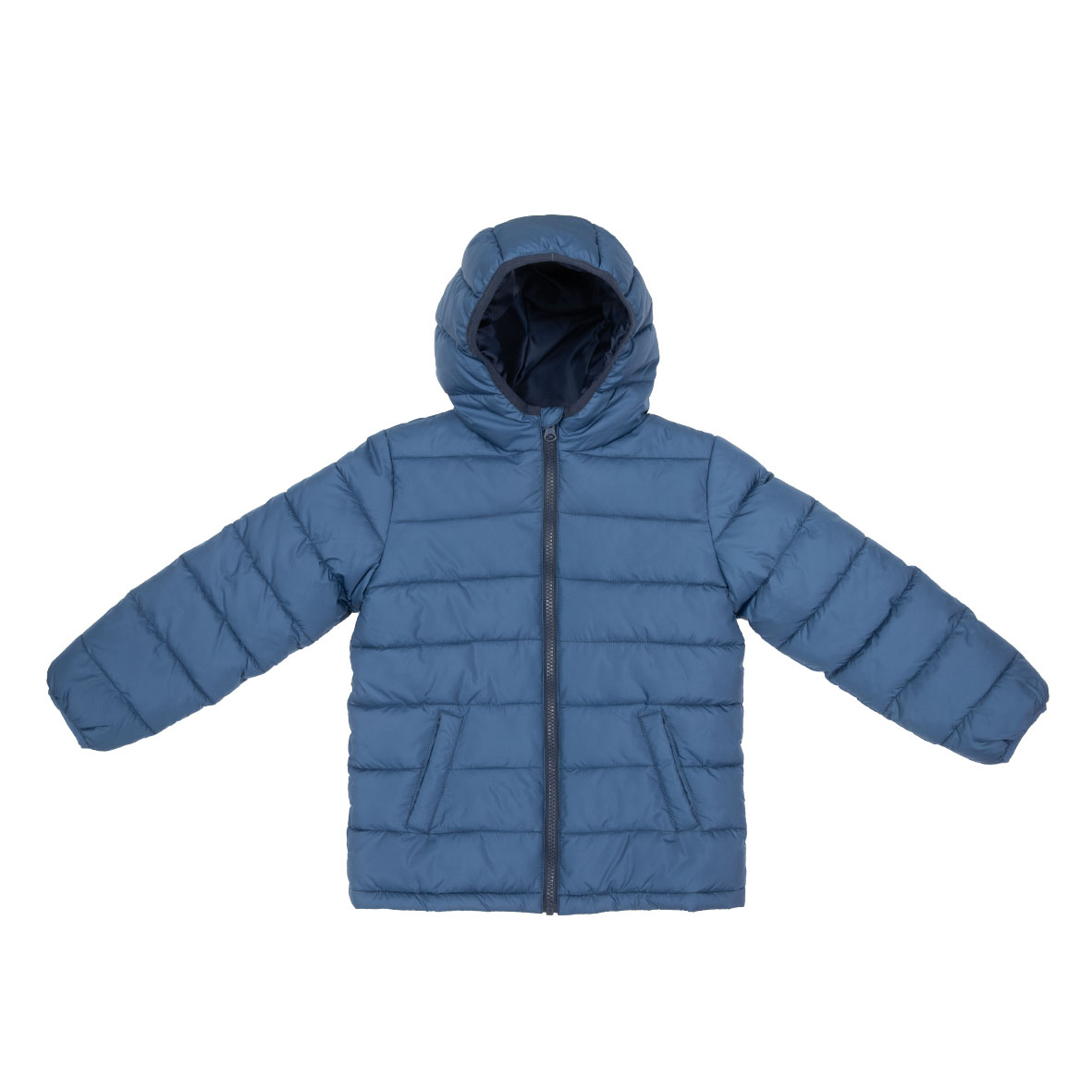 Toys Center Baby Piumino bimbo blu con cappuccio tasche