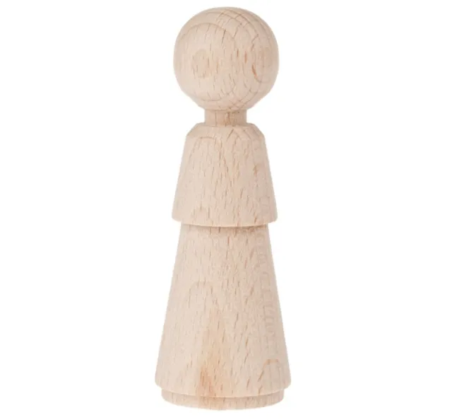 The Dida Cesto Tesori Figura in Legno 70 mm Naturale 6 Mesi