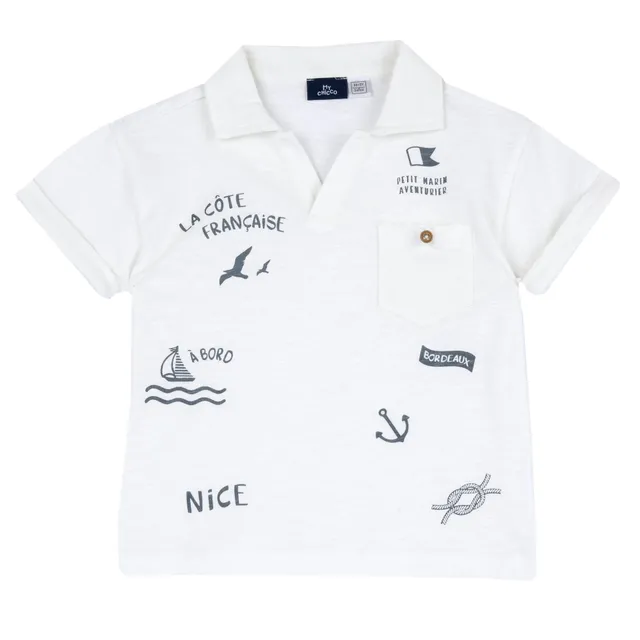 Chicco maglietta maniche corte bimbo cotone tinta unita