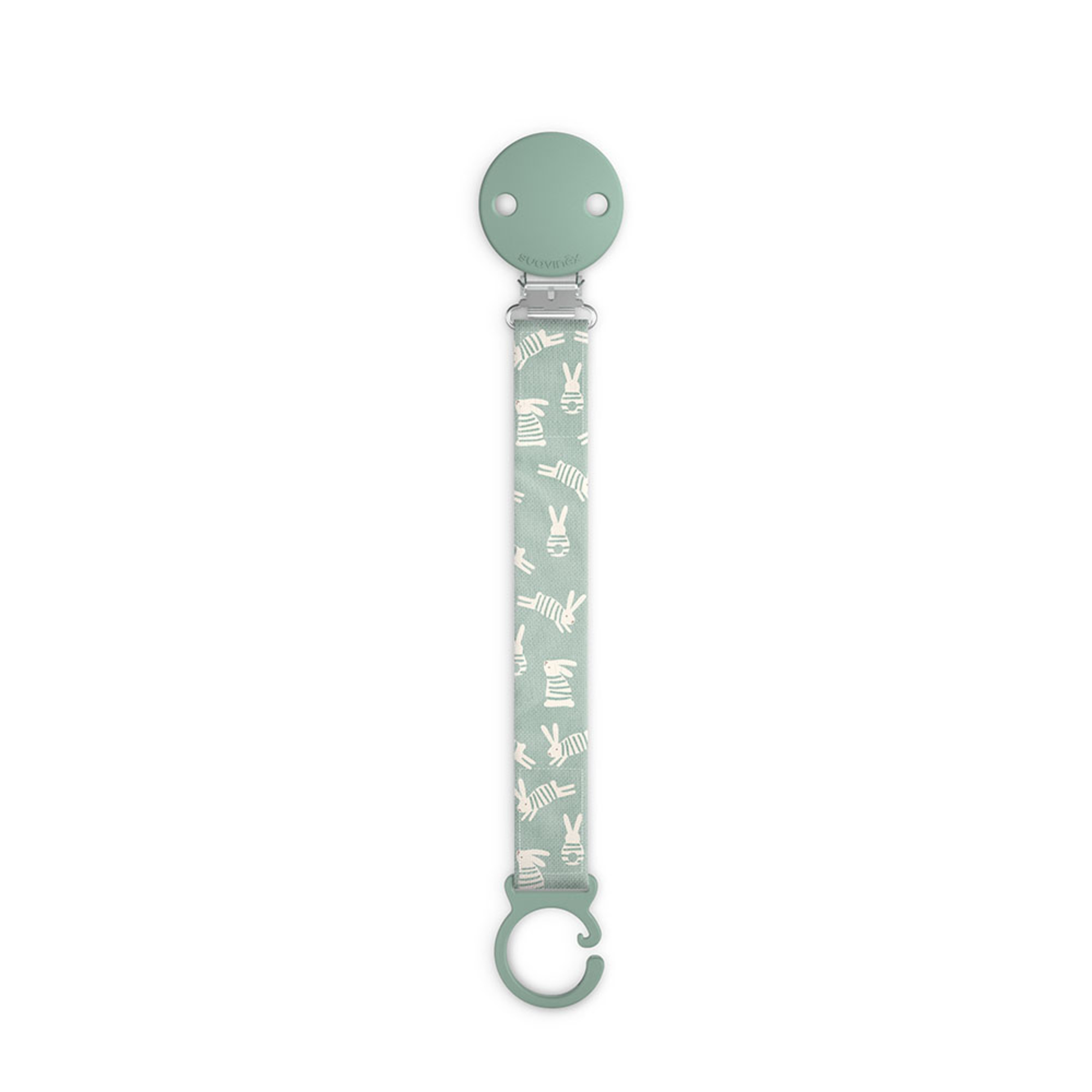 Suavinex Wonderland clip ciuccio tessuto Liberty silicone