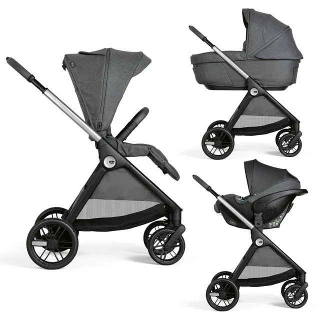 Chicco Bellagio 2 Gran Comfort Kory Plus Trio Black Satin