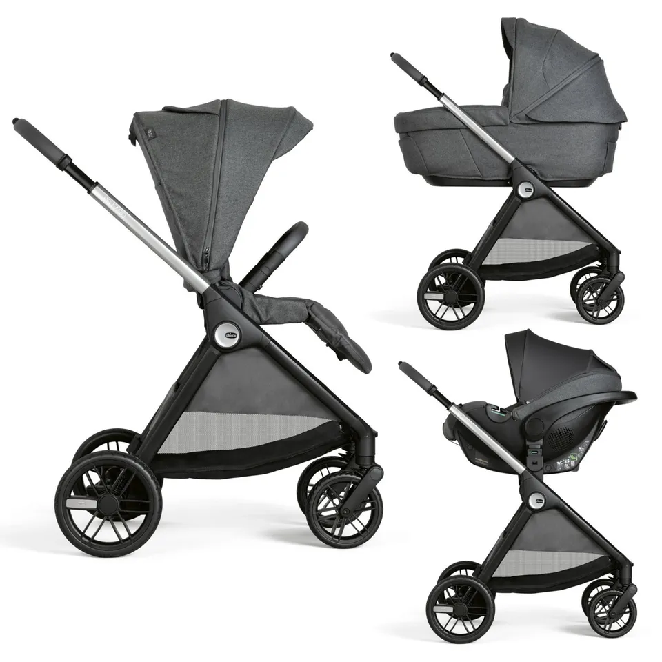 Chicco Bellagio 2 Gran Comfort Kory Plus Trio Black Satin