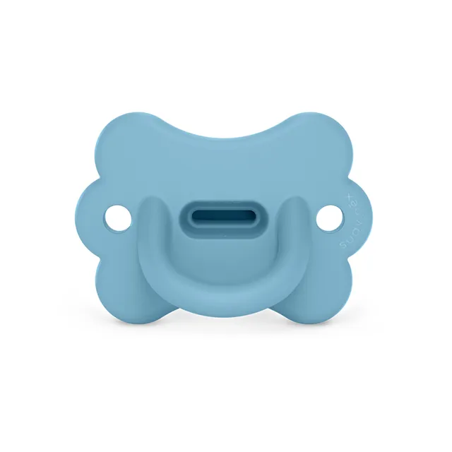 Suavinex Butterfly Essence succhietto silicone azzurro 6-18 mesi