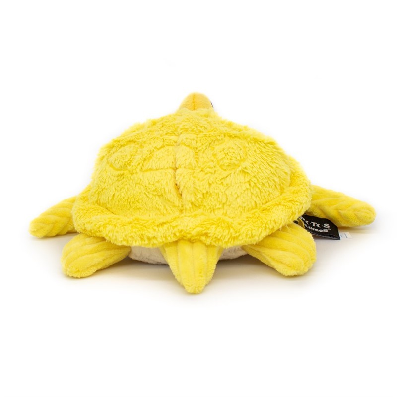 Les Déglingos Ptipotos Sauvenou Peluche Tartaruga Bebè Giallo