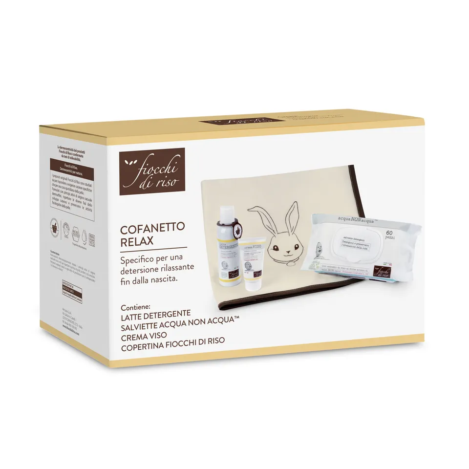 Fiocchi di Riso Cofanetto Relax set bagno neonato