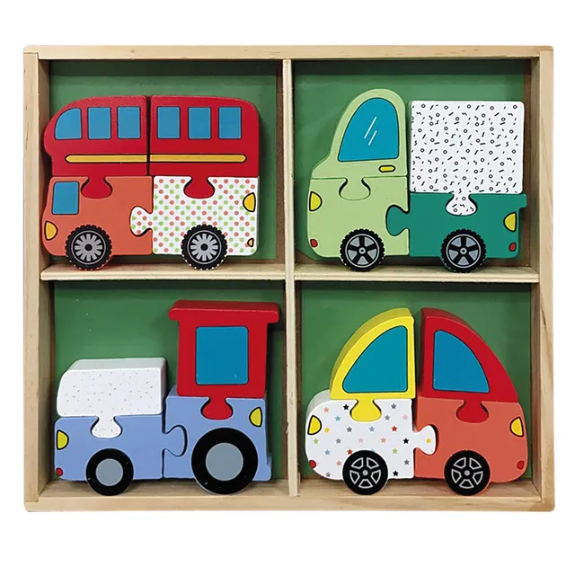 Toys Center Baby Wood'n Play Funny Puzzle 3D in Legno