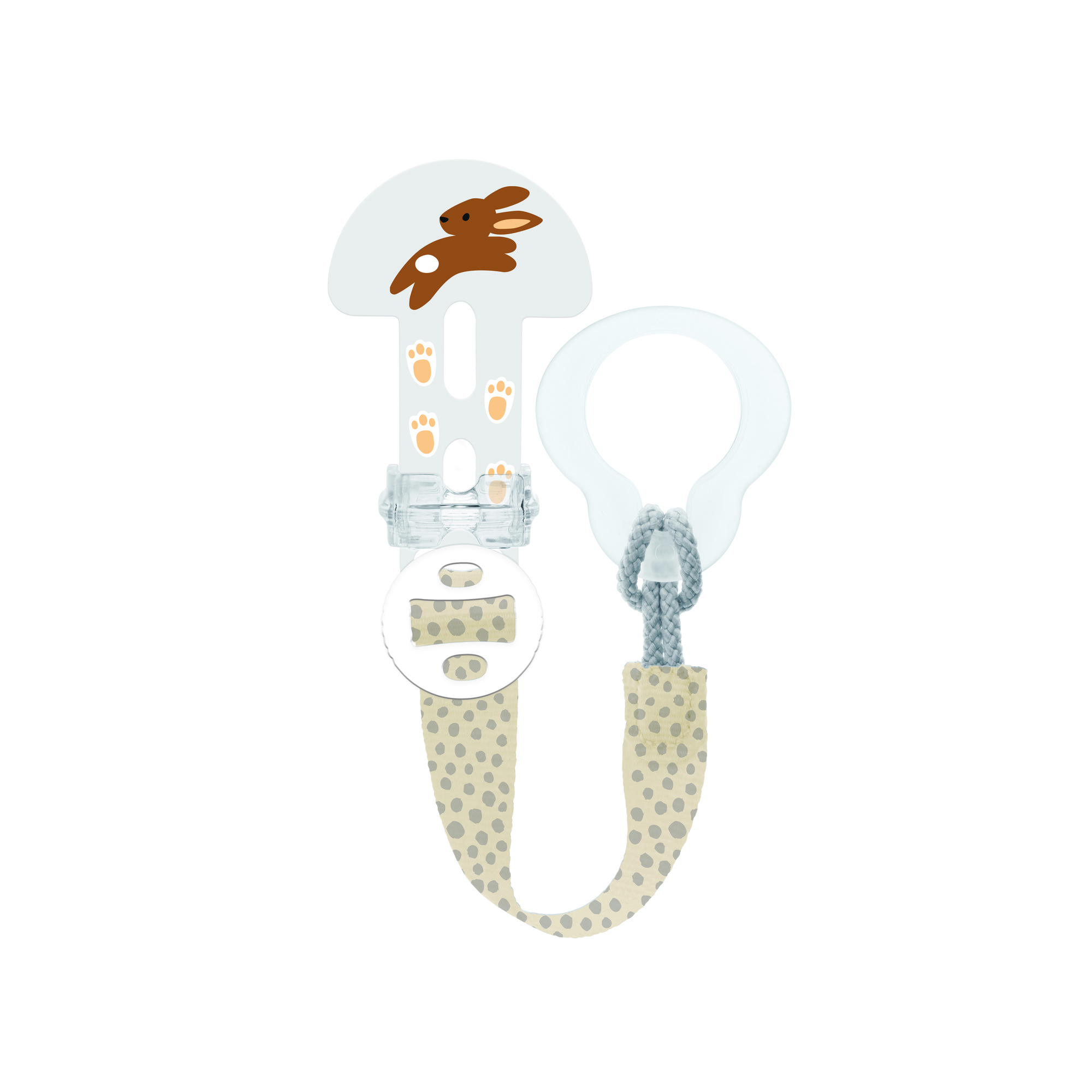 MAM Clip It Cover catenella portaciuccio neutra 0+ mesi