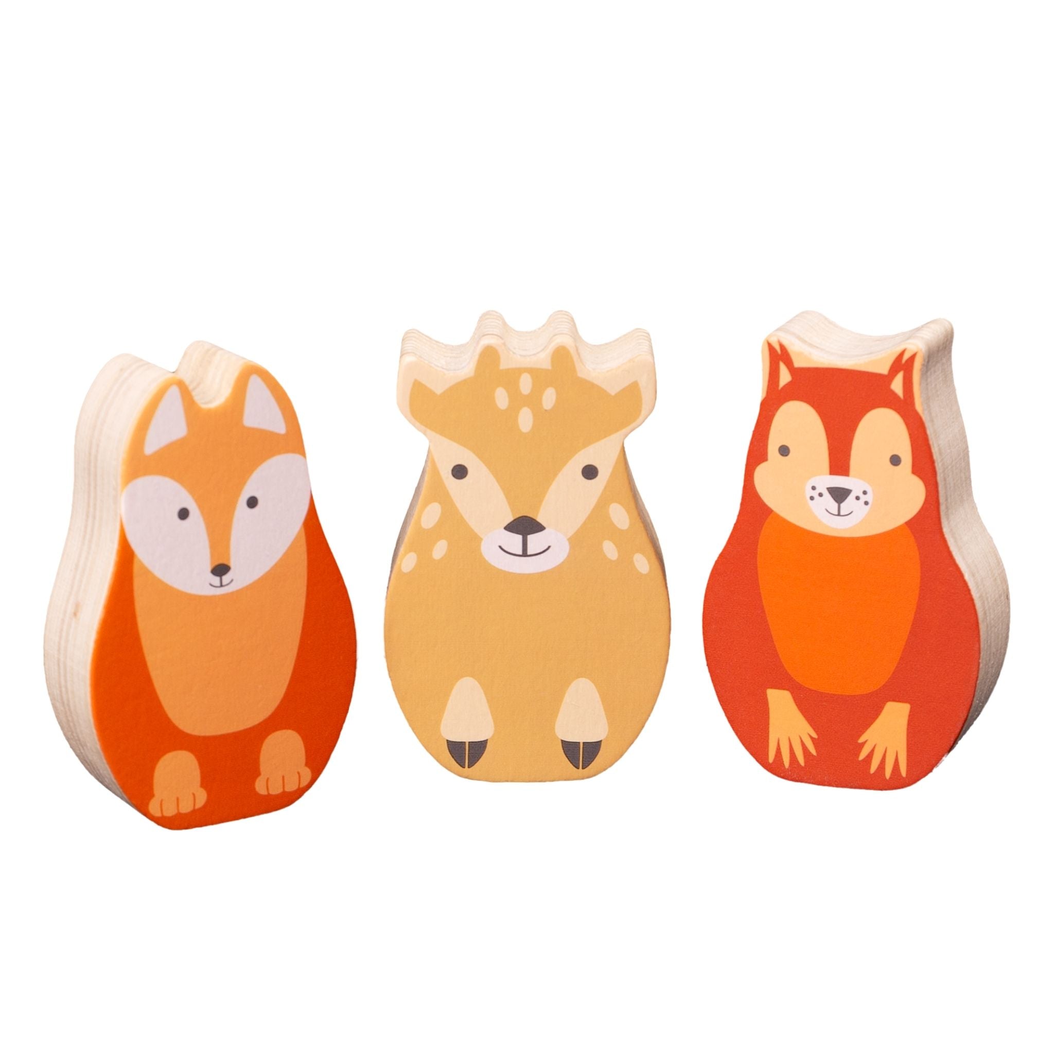 Rosa & Bo Woodlies Flyte Roxy Harry giochi in legno 3 pezzi 12 mesi+