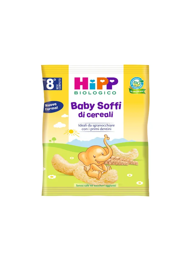 HiPP Soffi di Cereali snack bio 30 g 8 mesi