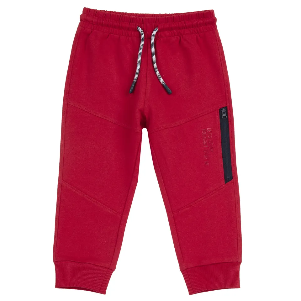 Chicco pantaloni tuta bimbo felpati quotidiano