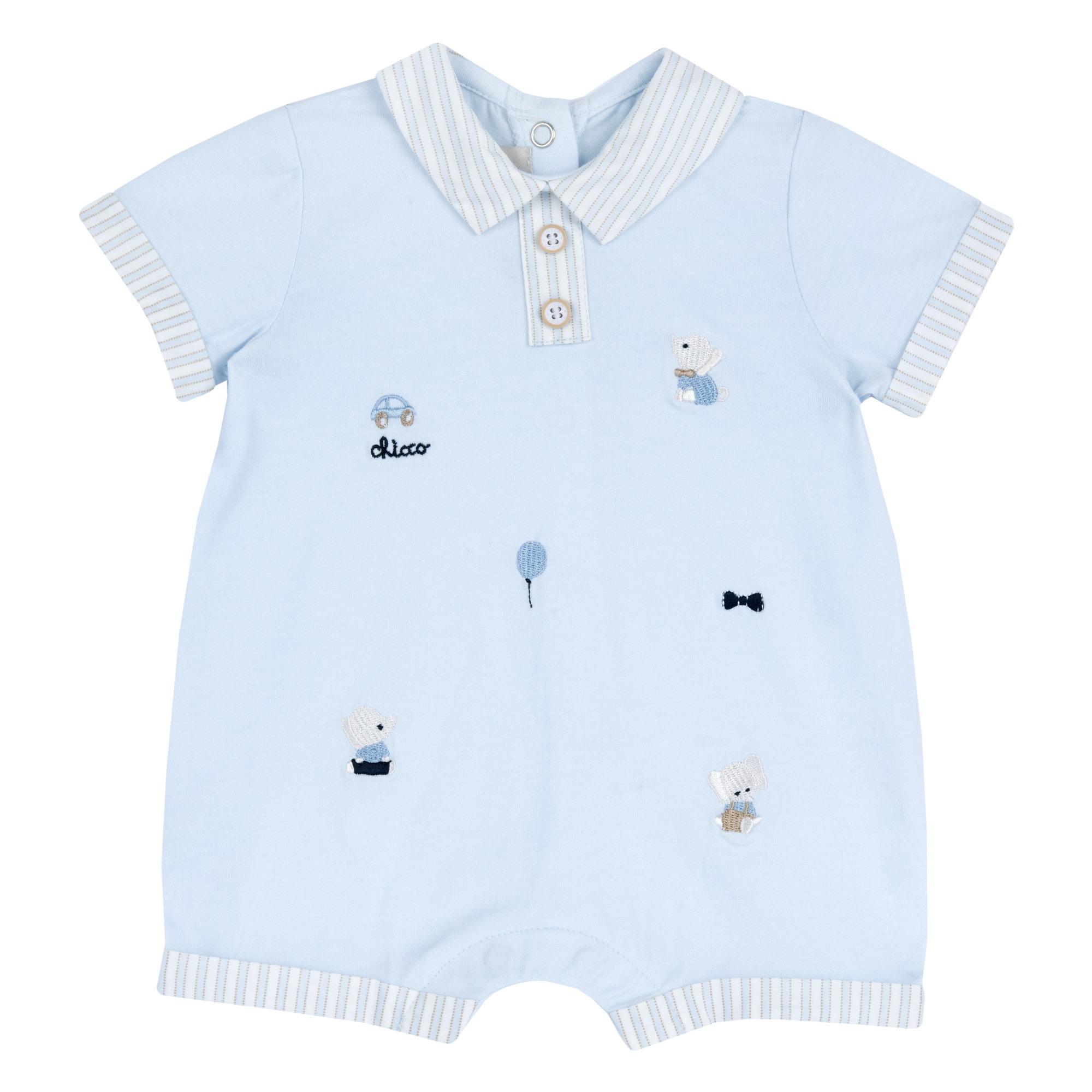 Chicco Pagliaccetto Neonato Cotone Apertura Schiena