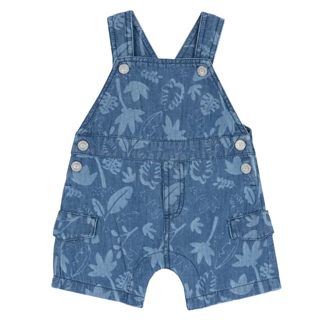 Chicco Salopette Neonato Cotone Effetto Denim