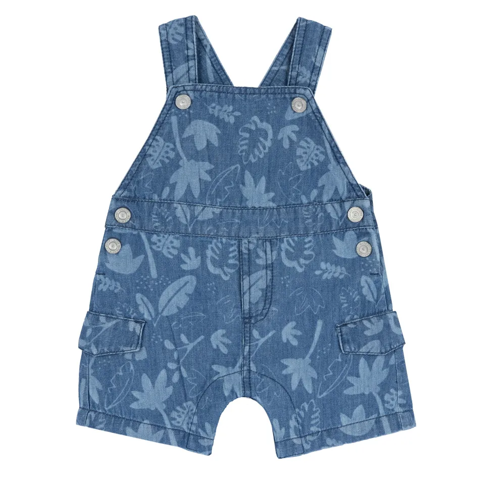 Chicco Salopette Neonato Cotone Effetto Denim