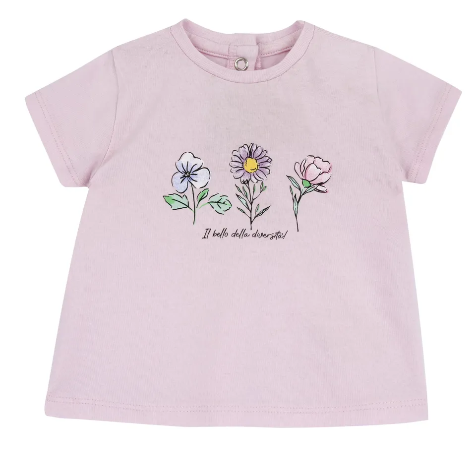 Chicco maglietta maniche corte bimba cotone