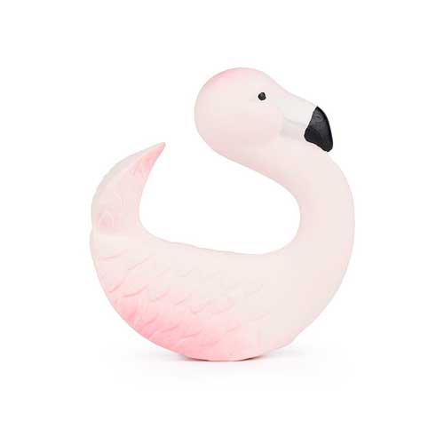 The Dida Flamingo massaggiagengive caucciù bracciale neonato