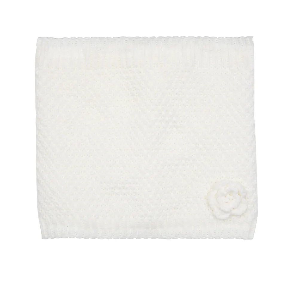 Toys Center Baby scaldacollo bimba bianco panna floreale