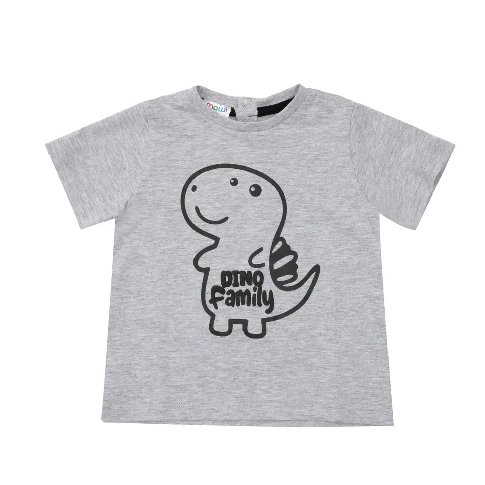 Toys Center Baby maglietta jersey bimbo grigia Dino Family