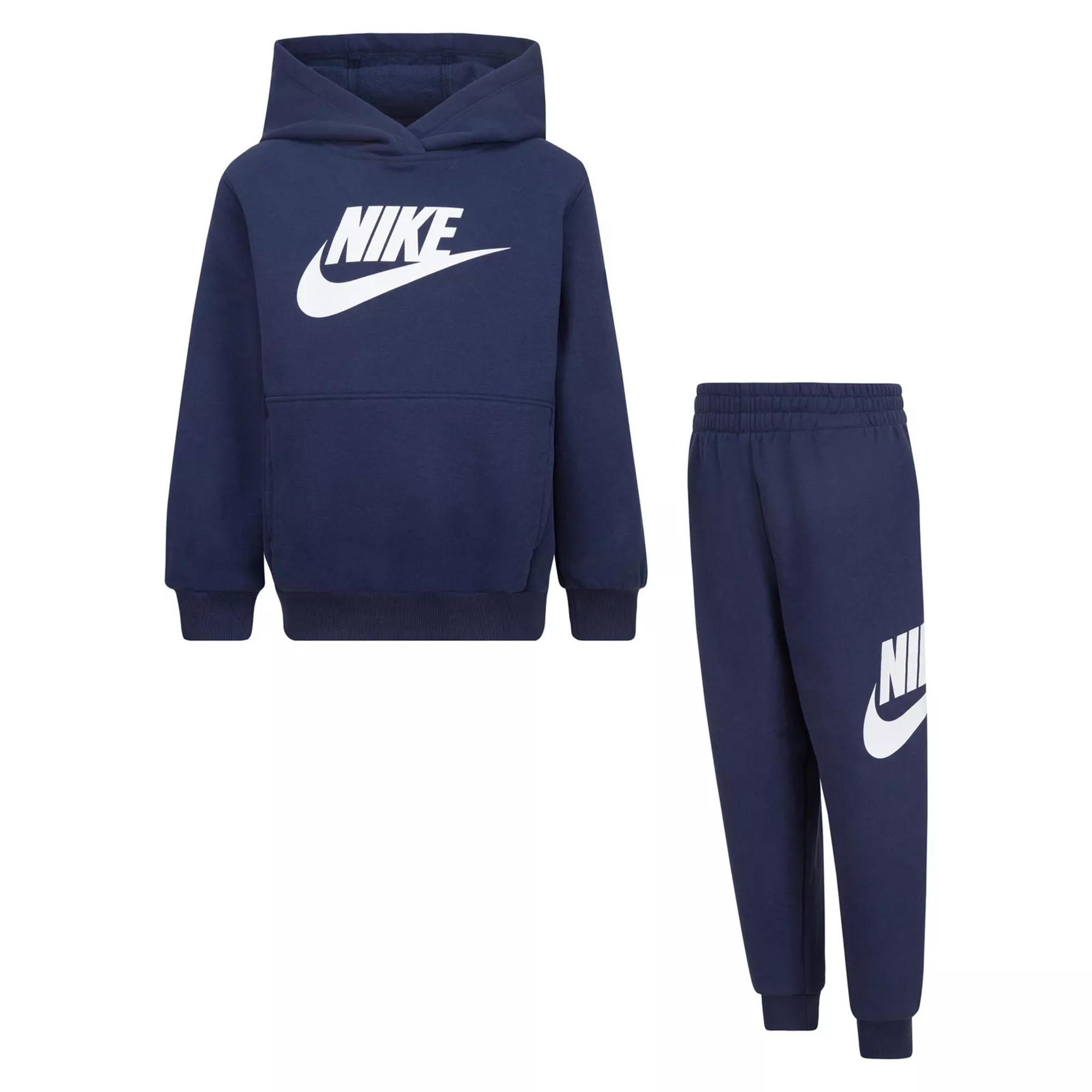 Nike Club Fleece tuta bimbo blu felpa cappuccio