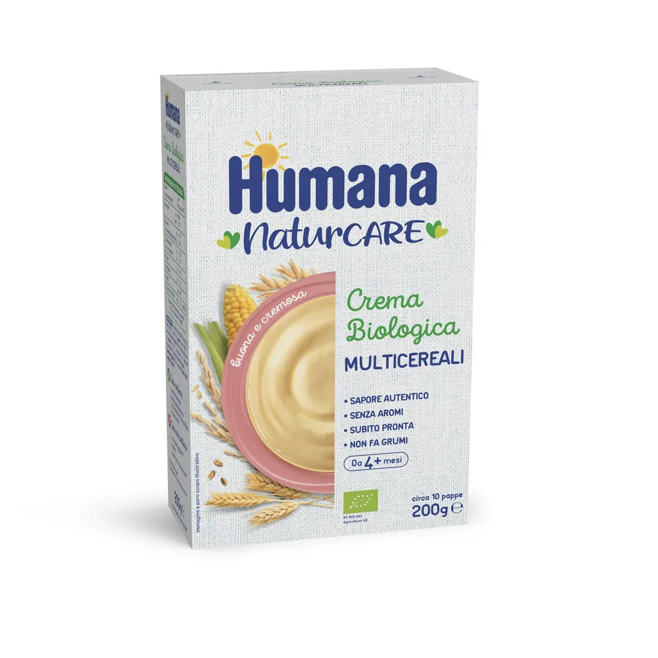 Humana Multicereali Bio crema cereali 200g dai 4 mesi