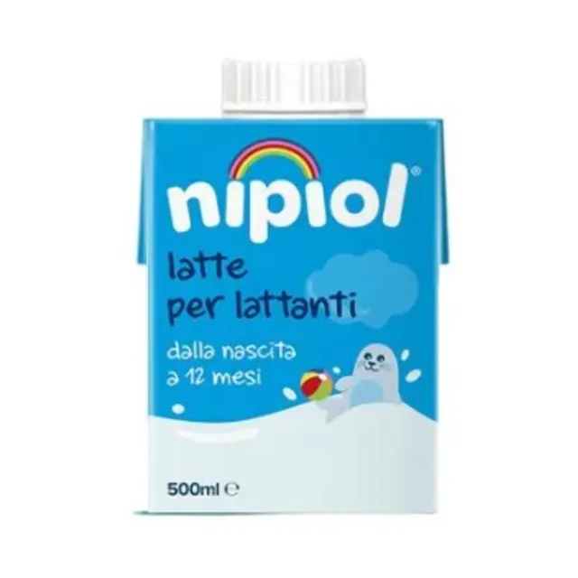 Nipiol latte liquido 1 neonato 0-12 mesi 500 ml pronto uso