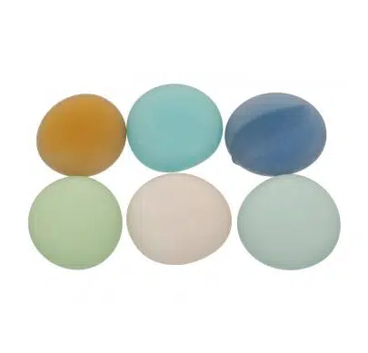The Dida Perline di Vetro Grandi Colorate 250 g 17 mm