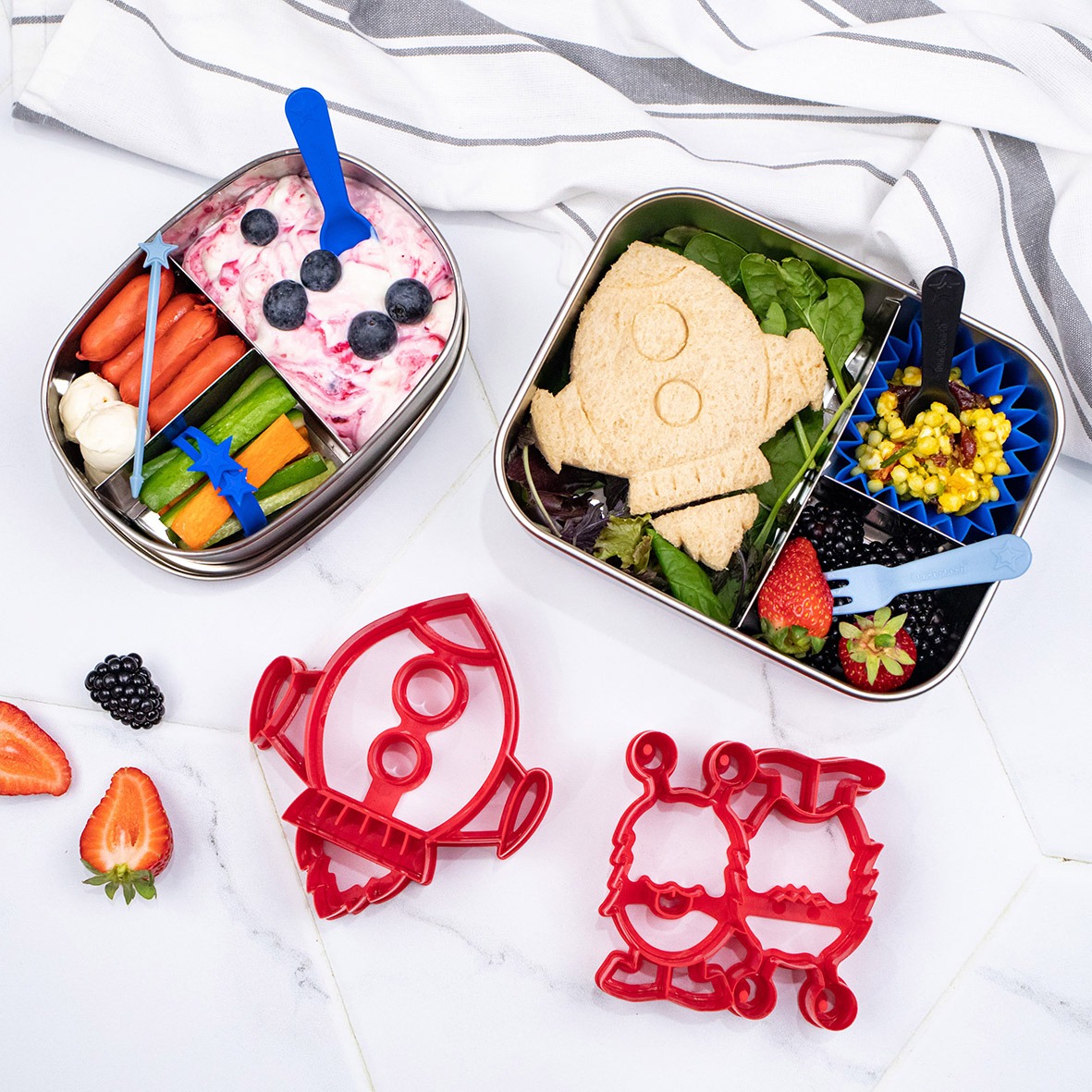 Lunch Punch Spazio Formine sandwich bambini
