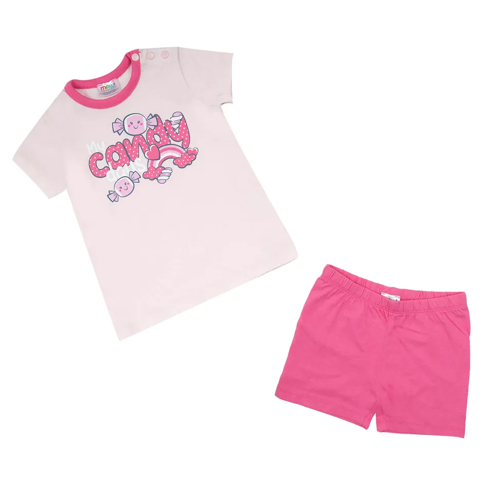 Toys Center Baby pigiama bimba rosa dolci caramelle