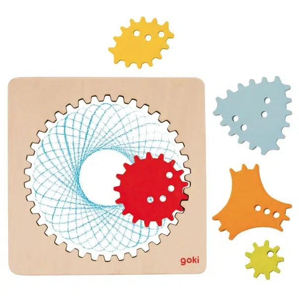 The Dida Spirografo spirali da disegno legno bambini